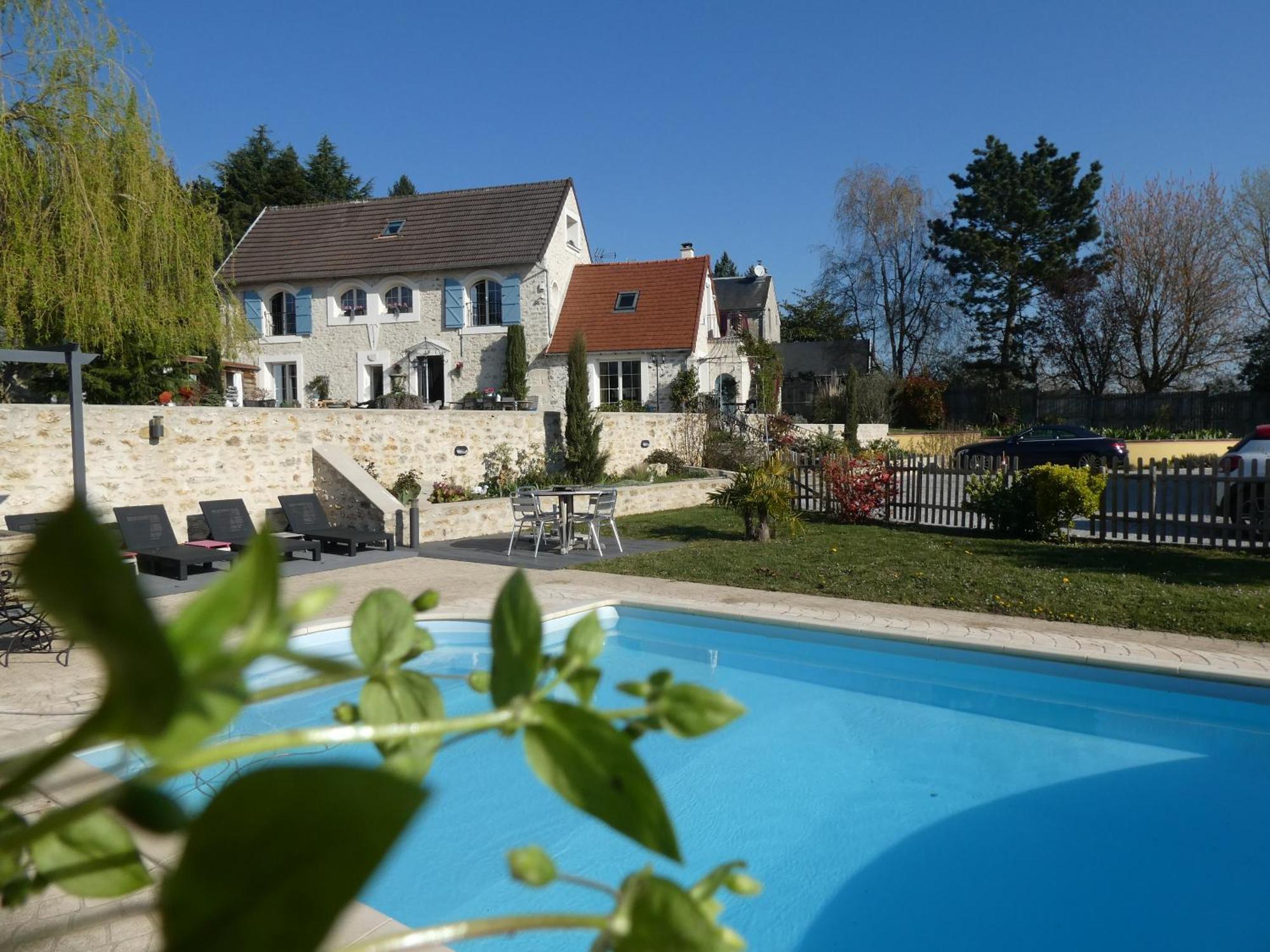 Bed and Breakfast La Bergerie-En-Vexin Jambville Exterior foto