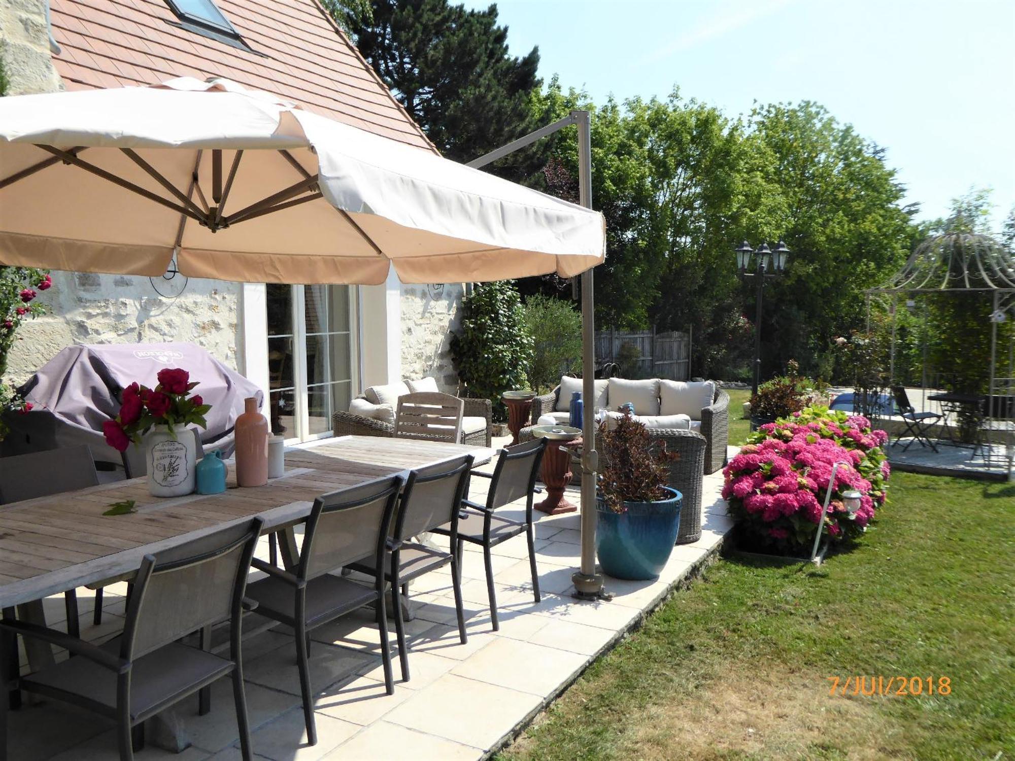 Bed and Breakfast La Bergerie-En-Vexin Jambville Exterior foto